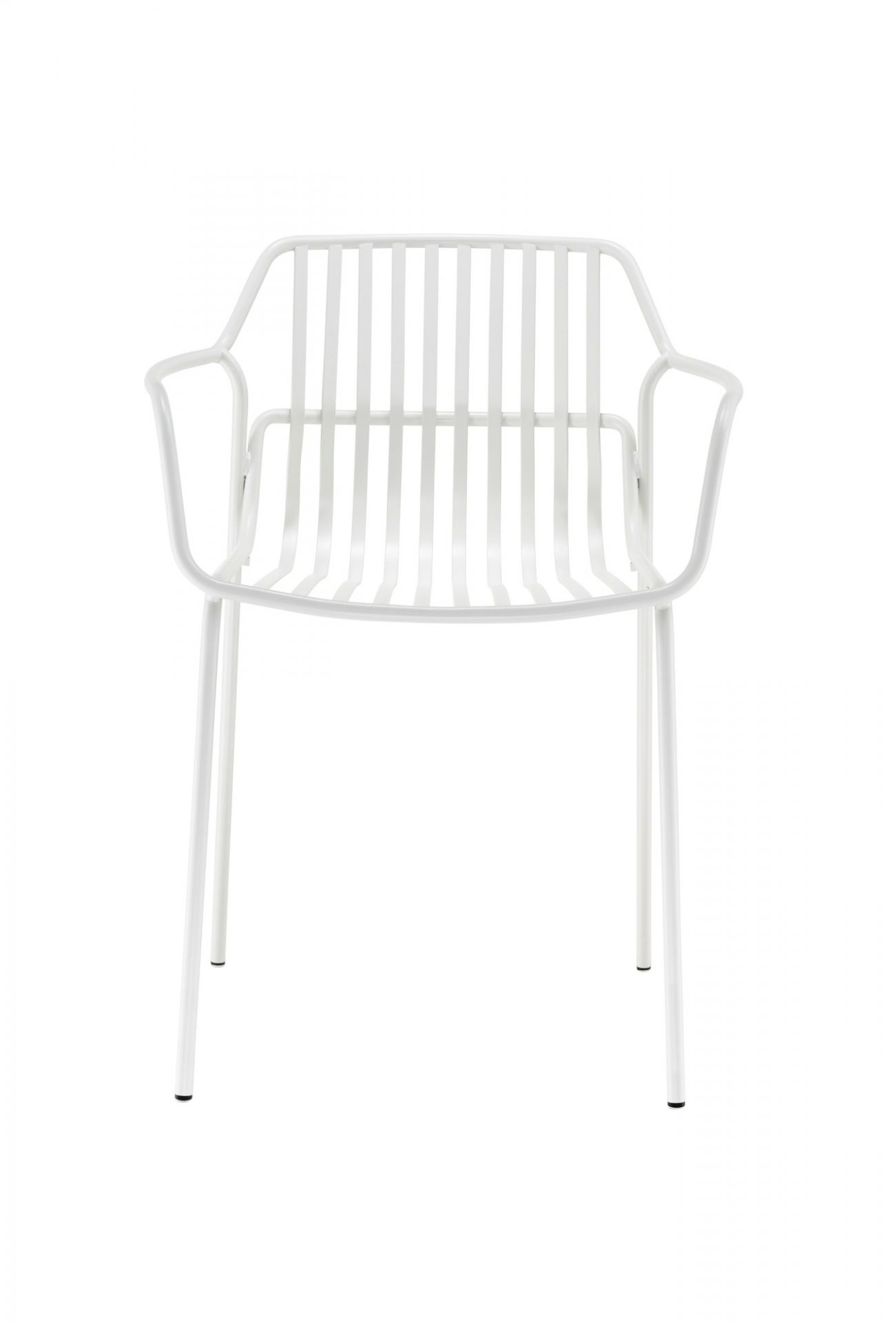 Crona Steel Stacking Chair with Arrmrests Outdoor Brunner